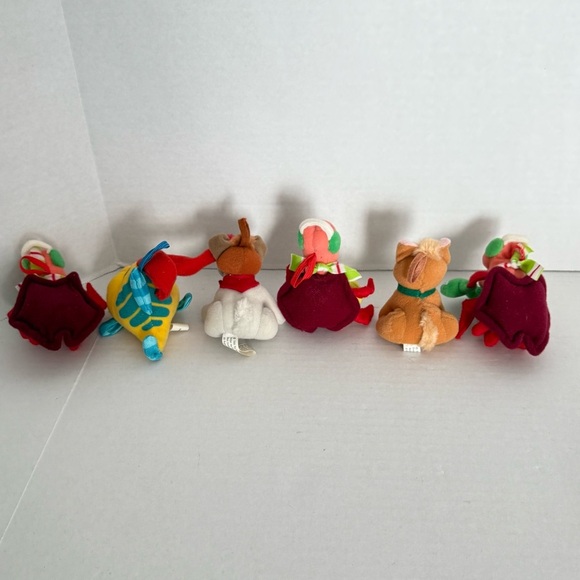 Disney McDonalds Christmas Ornaments Bundle of 15 Vintage Little Mermaid Gus Zac - Picture 16 of 17